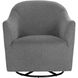 Silvana Belfast Koala Grey Glider Lounge Chair